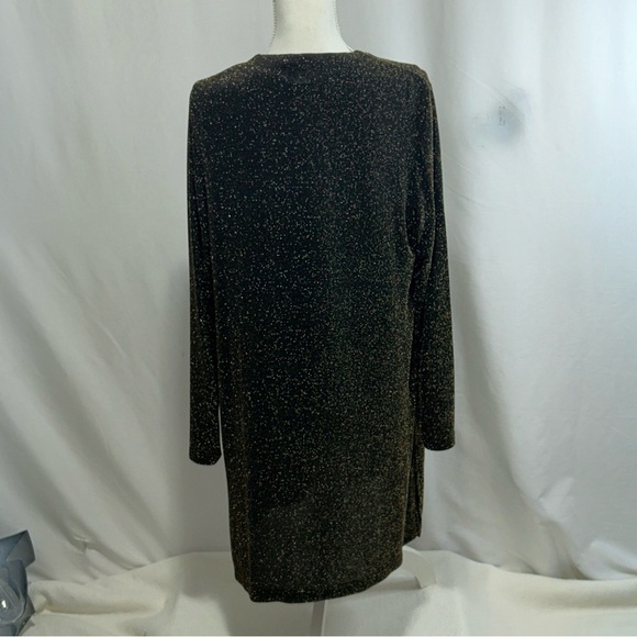 Chic Black Glitter Women's Top‎ and Jacket - Picture 6 of 11